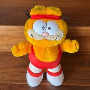 Vintage Collectible Aerobics Garfield Plush